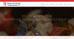 Desktop Screenshot of karneval-nds.de